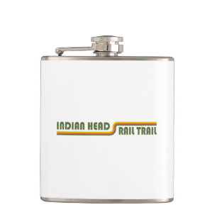 Indian Head Rail Trail Hip Flask