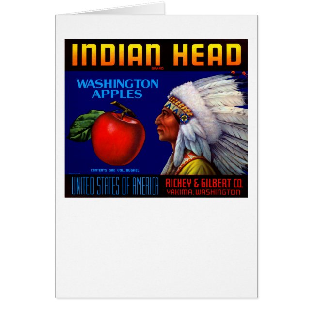 Indian Head Washington Apples (Front)