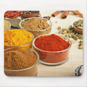 Indian Herbs Mouse Pad