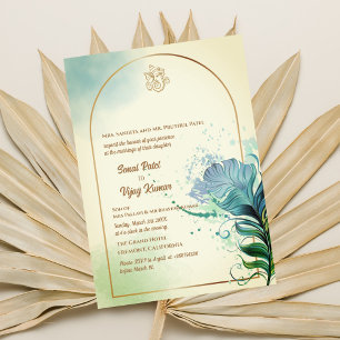 Indian Hindu Wedding Ganesha Invitation