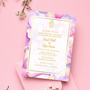 Indian Hindu Wedding Ganesha Invitation