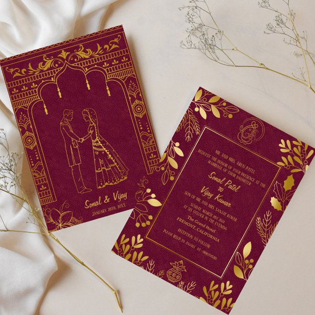 Indian Hindu Wedding Ganesha Invitation (Creator Uploaded)