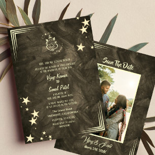 Indian Hindu Wedding Invitation with Custom Image