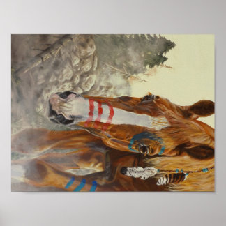 Indian horse poster