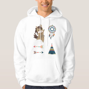 Indian Horse Sticker Set Ponny Rider Dream Catcher Hoodie