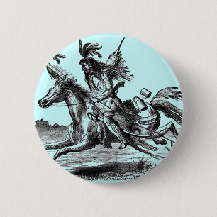 Indian Horseback Button