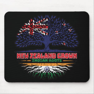 Indian India New Zealander New Zealand Tree Roots Mouse Pad