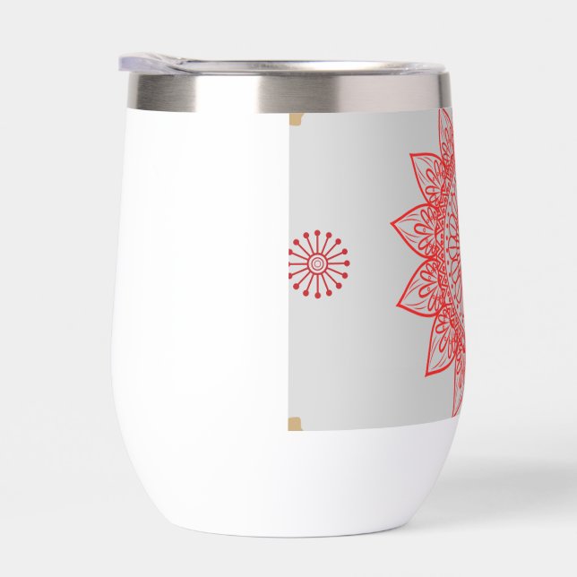 Indian-inspired design with mandalas (Right)