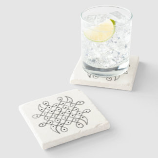 Indian Kolam Coasters