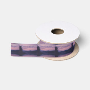 Indian Lake, Adirondack Park, NY Satin Ribbon