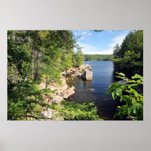 Indian Lake in the Adirondacks. print 08 103