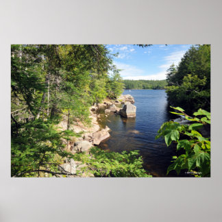 Indian Lake in the Adirondacks. print  08 103