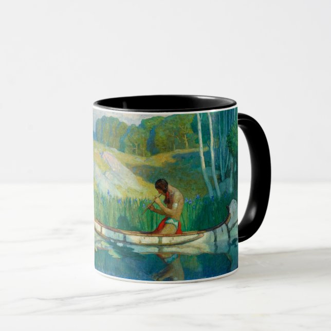 Indian Love Call by Newell Convers Wyeth Mug (Front Right)