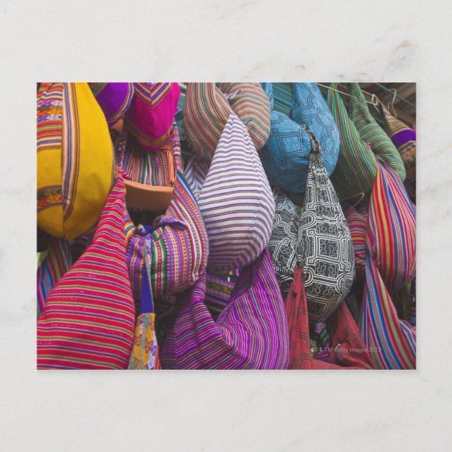 Indian Market, Miraflores, Lima, Peru Postcard (Front)