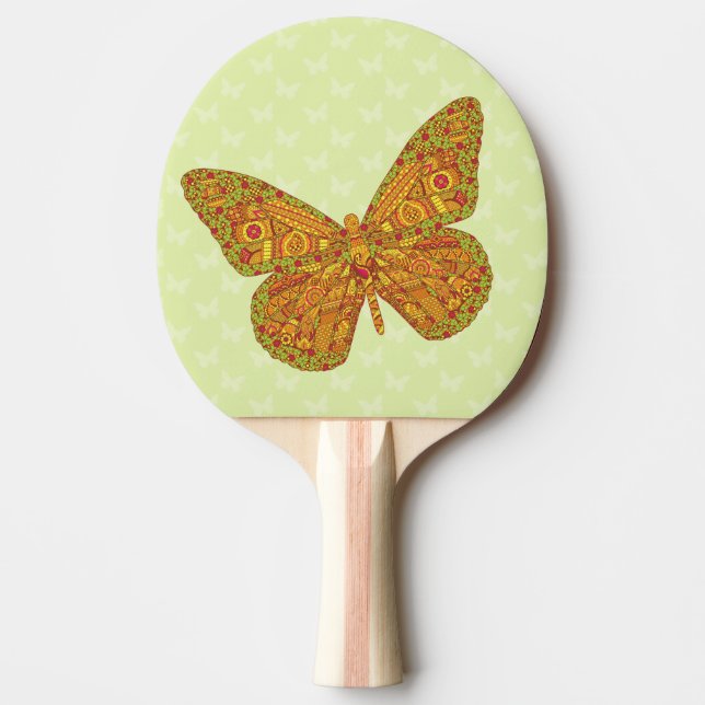 Indian Monarch Ping Pong Paddle (Front)