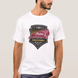 Indian Motorcycle Proud Owner America's First Moto T-Shirt