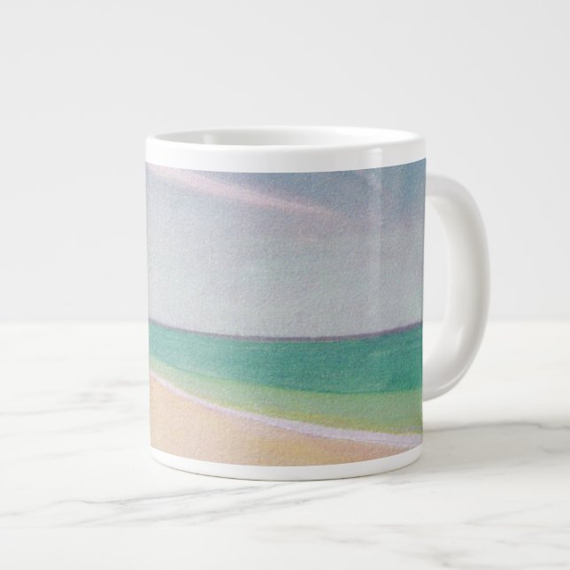 Indian Ocean 1996 Large Coffee Mug (Front Right)