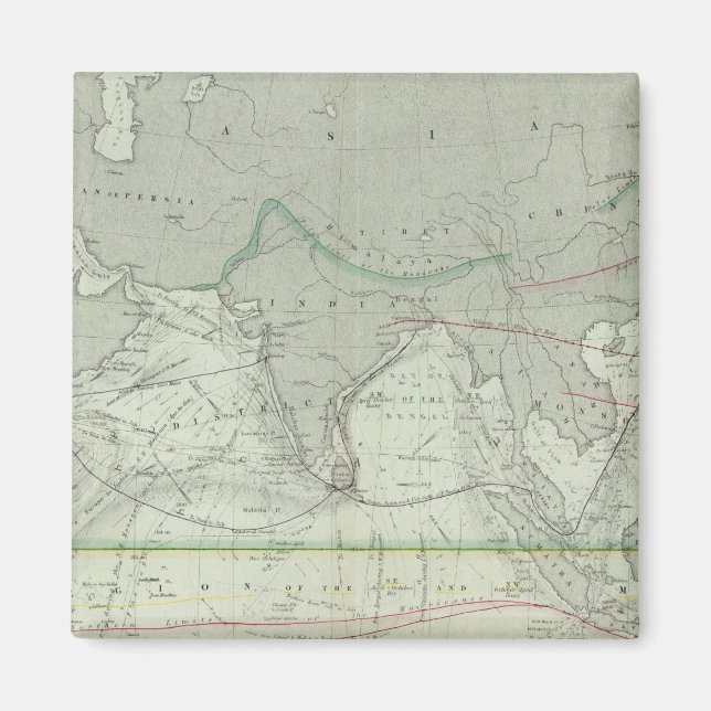 Indian Ocean 2 Magnet (Front)