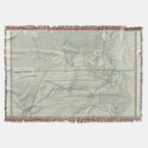 Indian Ocean 2 Throw Blanket