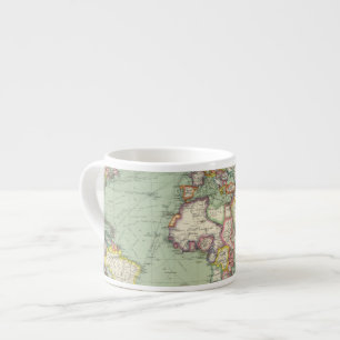 Indian Ocean, Atlantic Ocean Espresso Cup