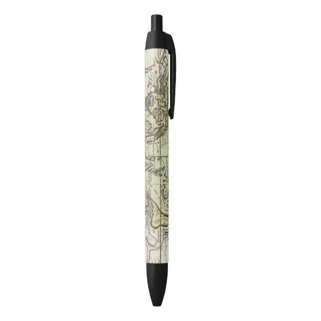 Indian Ocean Black Ink Pen (Bottom (Vertical))