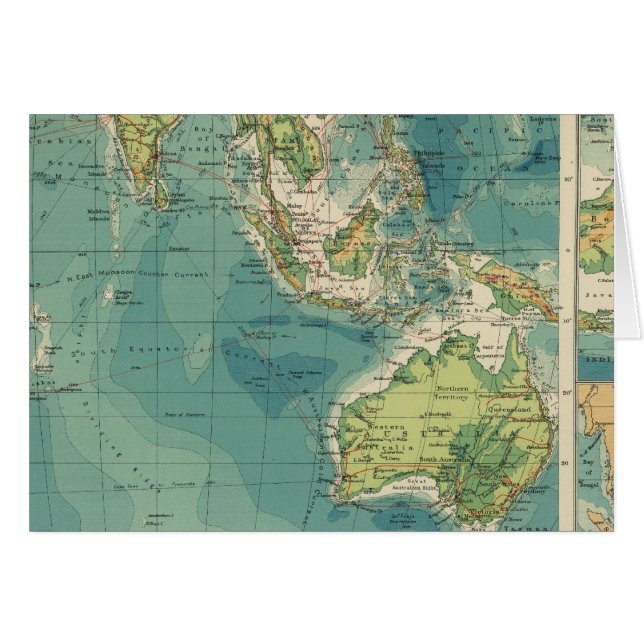 Indian Ocean cables, wireless stations (Front Horizontal)