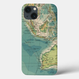 Indian Ocean cables, wireless stations iPhone 13 Case