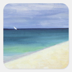 Indian Ocean II 1995 Square Sticker