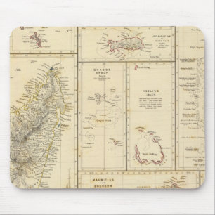 Indian Ocean Islands Mouse Pad