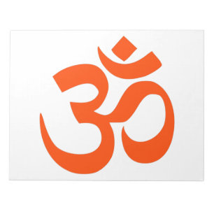 Indian Om Symbol Notepad