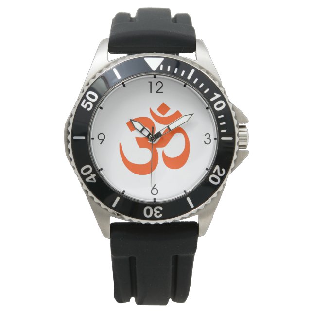 Indian Om Symbol Watch (Front)