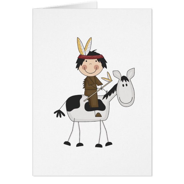 Indian on Horse Tshirts and Gifts (Front)