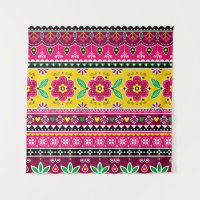 Indian or Pakistani truck art inspired seamless fo