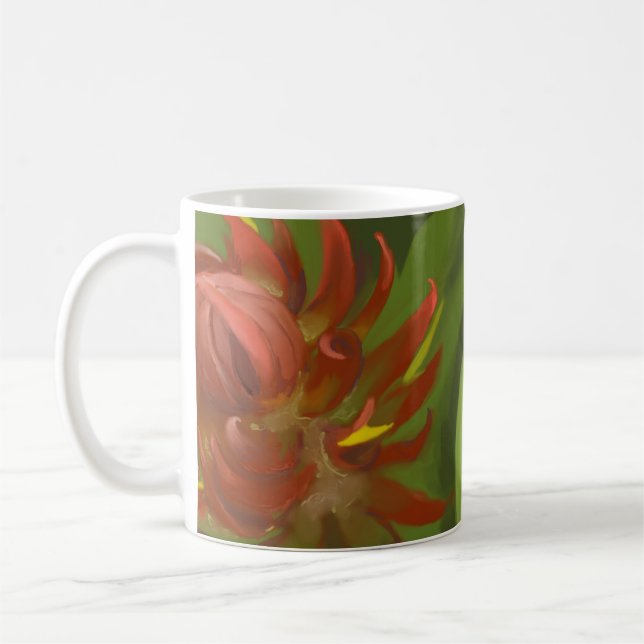 Indian Paint Brush, Sitka, Alaska Coffee Mug (Left)
