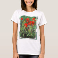 Indian Paintbrush Painting - Original Flower Art