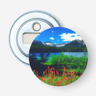 Indian Paintbrush Wildflowers Bottle Opener