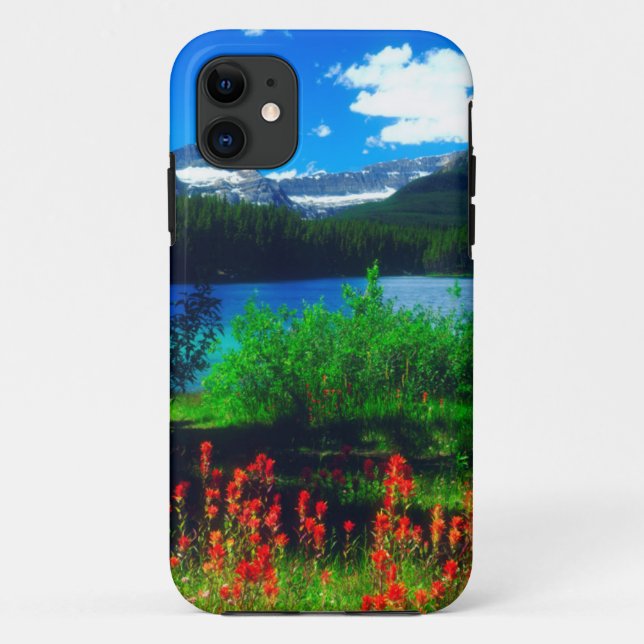 Indian Paintbrush Wildflowers Case-Mate iPhone Case (Back)