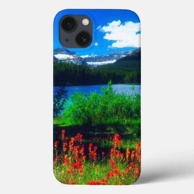 Indian Paintbrush Wildflowers Case-Mate iPhone Case (Back)