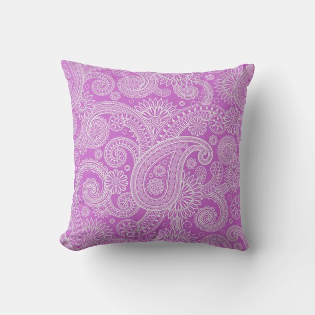 Indian Paisley Cushion (Front)