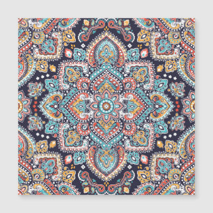 Indian Paisley: Ethnic Mandala Pattern