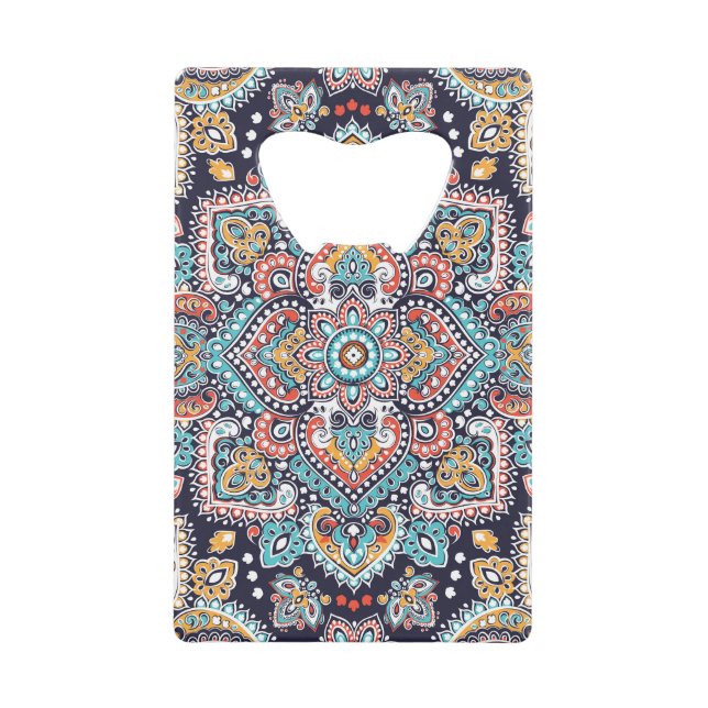 Indian Paisley: Ethnic Mandala Pattern (Front)
