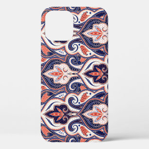 Indian Paisley: Floral Medallion Seamless. iPhone 12 Case