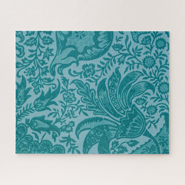 Indian Pattern (by William Morris) Jigsaw Puzzle (Horizontal)