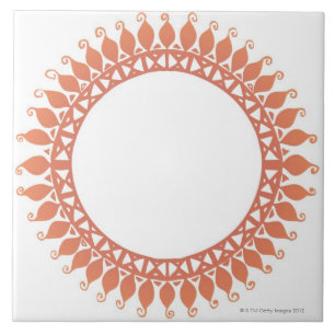 Indian Pattern Ceramic Tile