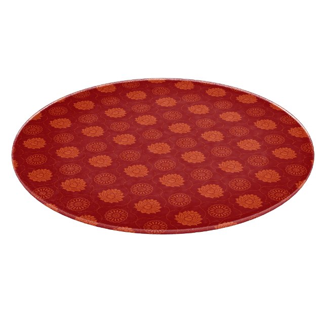 Indian Pattern Cutting Board (Corner)