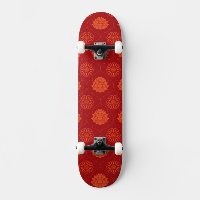 Indian Pattern Skateboard (Front)
