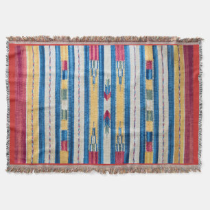 Indian pattern throw blanket