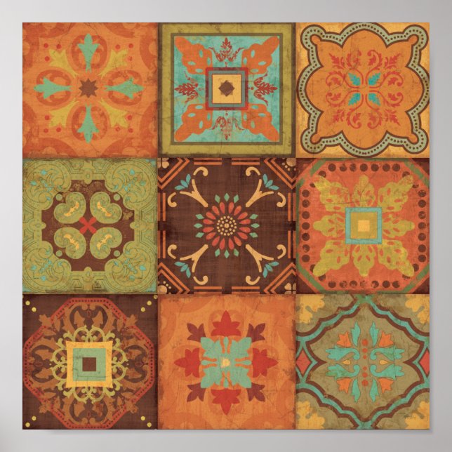 Indian Patterns Poster (Front)