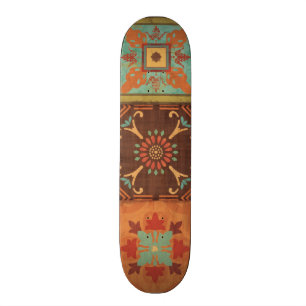 Indian Patterns Skateboard