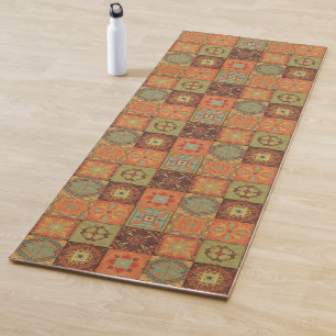 Indian Patterns Yoga Mat